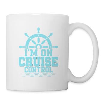 I'm On Cruise Control Cruiser Vacation Crusing - Mug - white - Right