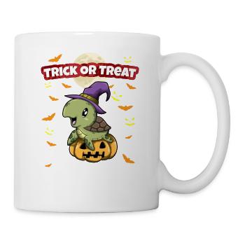 Trick Or Treat Scary Creepy Halloween Monster - Mug - white - Right