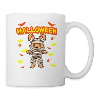 Mon premier anniversaire d’Halloween Scary Hallow’s Eve - Mug blanc - blanc - Droite