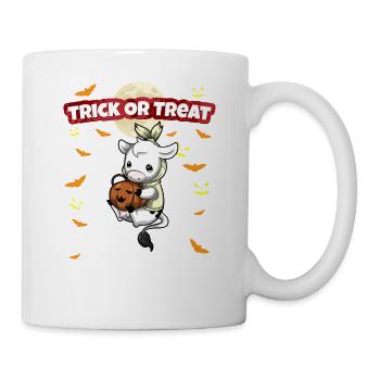 Trick Or Treat Scary Creepy Halloween Monster - Mug - white - Right