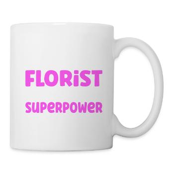Florist Floristry Flowers Florist - Mug - white - Right