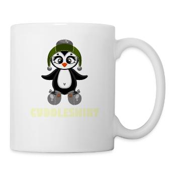 Chemise câline Câlin Hiver Chaud Neige - Mug blanc - blanc - Droite