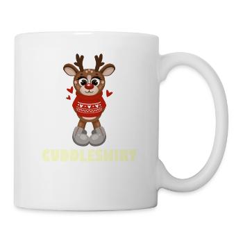 Chemise câline Câlin Hiver Chaud Neige - Mug blanc - blanc - Droite