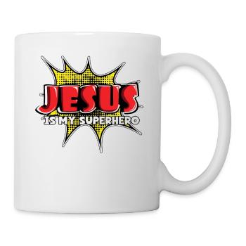 Jésus Mon Héros Seigneur Dieu Chrétien Amour Jésus - Mug blanc - blanc - Droite