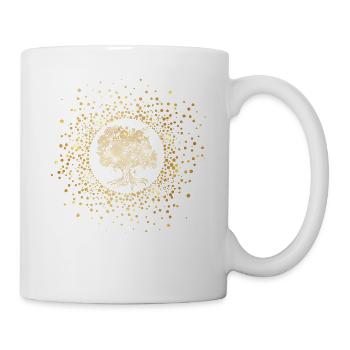 Yggdrasil Arbre de Vie Viking Symbole nordique - Mug blanc - blanc - Droite