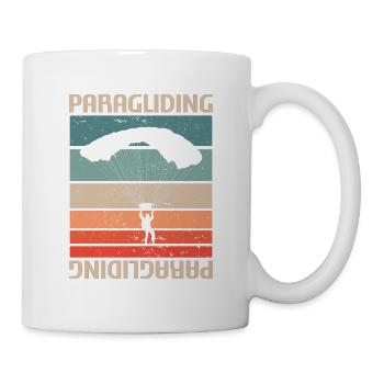 Parapente Rétro Vintage Classic Parapente - Mug blanc - blanc - Droite