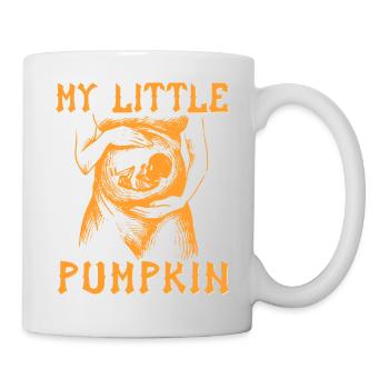 Ma petite citrouille - Mug blanc - blanc - Droite