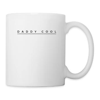 DADDY COOL Black Vatertag Idee für beste Papas - Tasse - Weiß - Rechts
