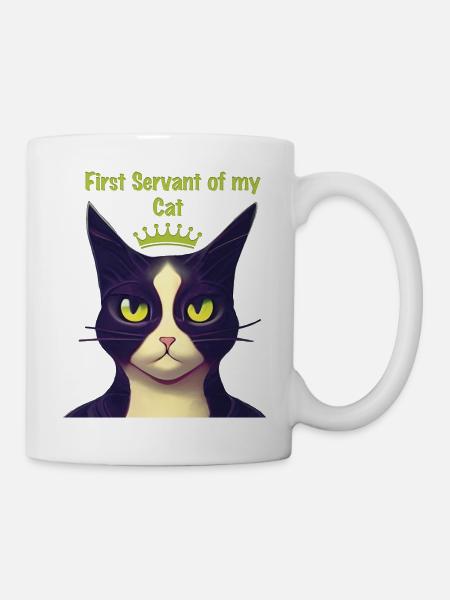 First Servant - Tasse - Weiß