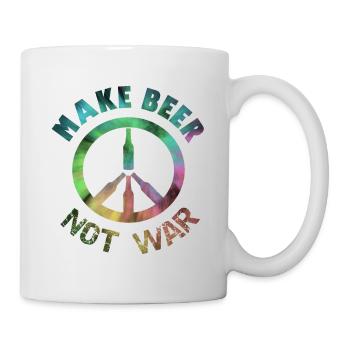 Make Beer Not War - Mug - white - Right
