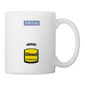 Ceci est ma chemise Diesel - Halloween Funny Diesel - Mug blanc - blanc - Droite
