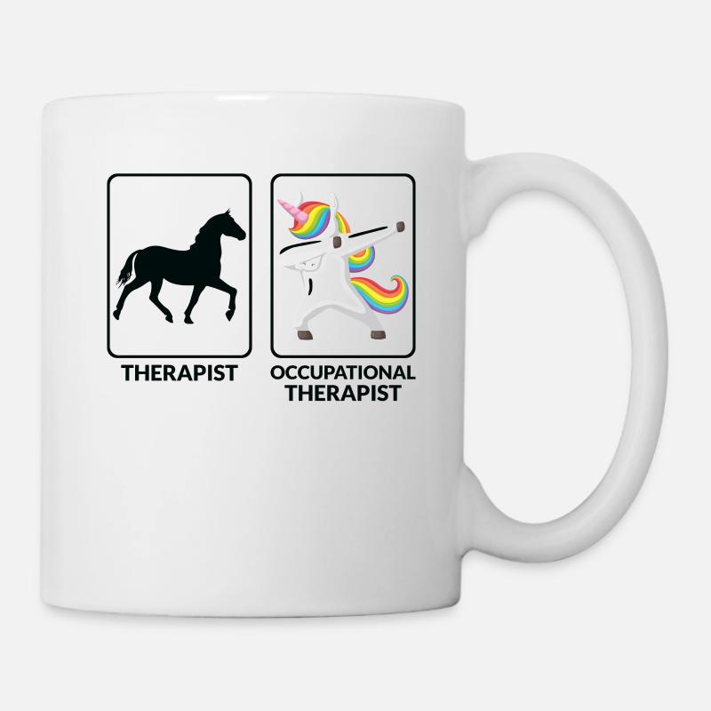 Drôle d’ergothérapeute - Mug blanc - blanc