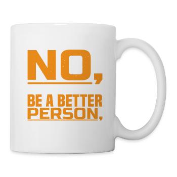 Suis-je parfait? Non! 2 - Mug blanc - blanc - Droite
