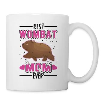 Best Wombat Mom Ever - Mug - white - Right