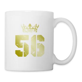56 Number crown - Mug - white - Right