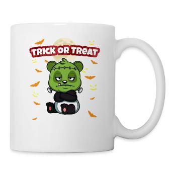 Trick Or Treat Scary Creepy Halloween Monster - Mug - white - Right