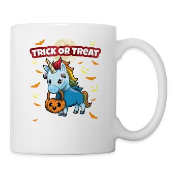 Trick Or Treat Scary Creepy Halloween Monster - Mug - white - Right