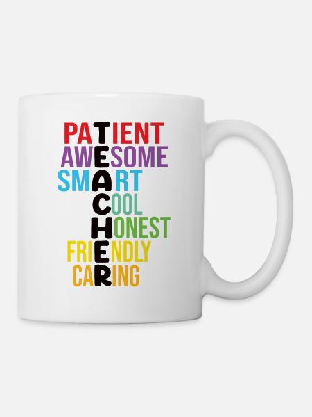 Teacher - Teacher Enumeration - Mug - white