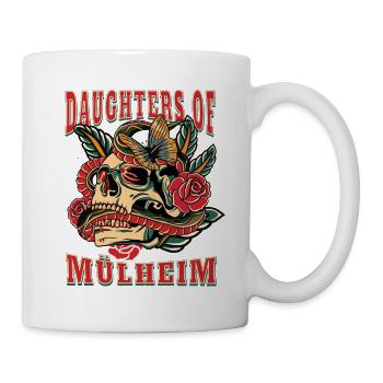 Mülheim Power-Frau filles de Mülheim - Mug blanc - blanc - Droite