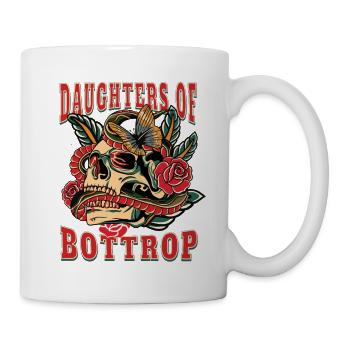 Bottrop Power-Frau filles de Bottrop - Mug blanc - blanc - Droite