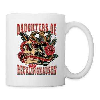 Recklinghausen Power-Frau filles de - Mug blanc - blanc - Droite