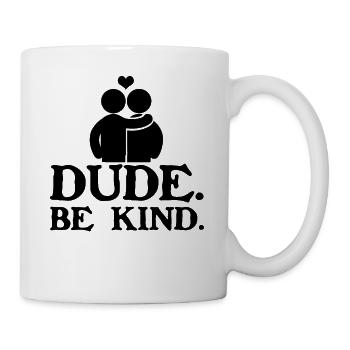 Kind Not A Bully Kindness Awareness Unity Day - Tasse - Weiß - Rechts
