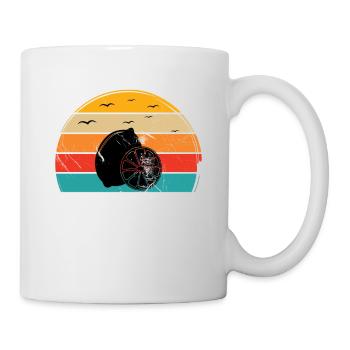Lemon Fruit Lover Retro Lemonade Gift idea - Tasse - Weiß - Rechts