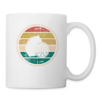 Lemon Fruit Lover Retro Lemonade Gift idea - Mug - white - Right