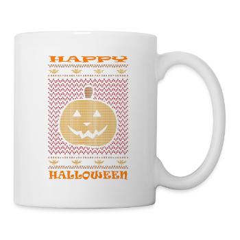 Happy Halloween Classy - Tasse - Weiß - Rechts