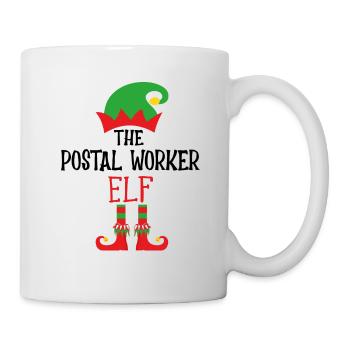 Joyeux Noël des postiers - Mug blanc - blanc - Droite