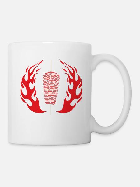 Döner Flüsterer Döner Kebab Geschenk - Tasse - Weiß