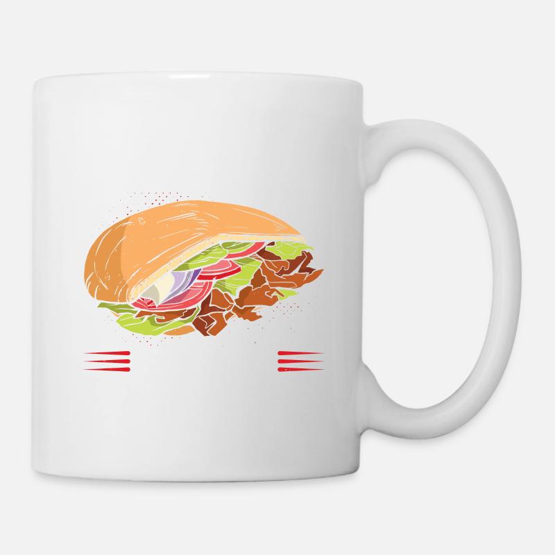 Wochenplan 100% Chance Einen Döner Zu Essen - Tasse - Weiß