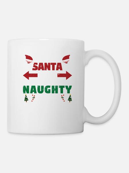 Weihnachtspyjamas Xmas Lieber Weihnachtsmann Sie - Tasse - Weiß