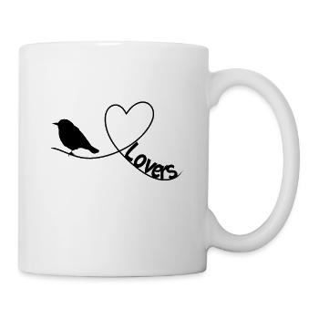 Bird Watching Motif for Birders Bird Lovers - Mug - white - Right