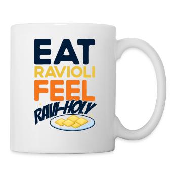 Noodles Noodle Lover Ravioli Cadeau - Mug blanc - blanc - Droite