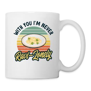 Noodles Noodle Lover Ravioli Cadeau - Mug blanc - blanc - Droite