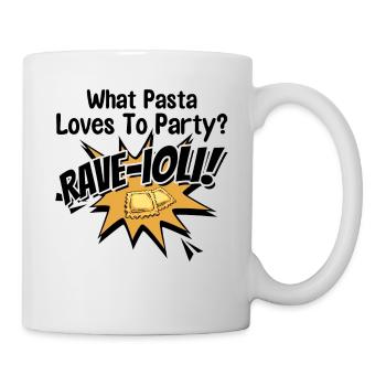 Noodles Noodle Lover Ravioli Cadeau - Mug blanc - blanc - Droite