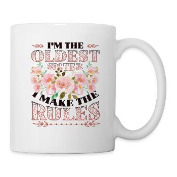 Eldest sister, I make the rules. - Mug - white - Right