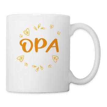 Stolzer frischgebackener Opa - Tasse - Weiß - Rechts