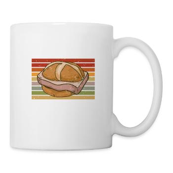 Keine Therapie einen Leberkäse - Tasse - Weiß - Rechts