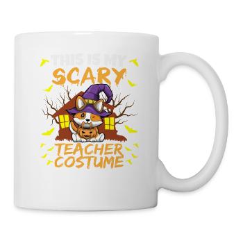 This Is My Scary Teacher Costume School Halloween - Mug - white - Right