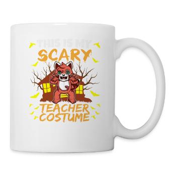 This Is My Scary Teacher Costume School Halloween - Mug - white - Right