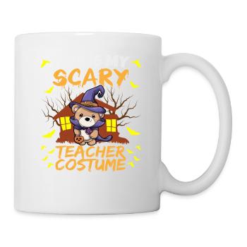 This Is My Scary Teacher Costume School Halloween - Mug - white - Right
