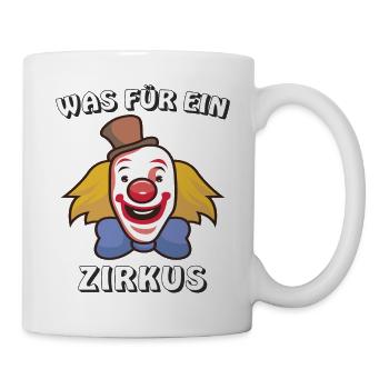 WAS FÜR EIN ZIRKUS - Tasse - Weiß - Rechts