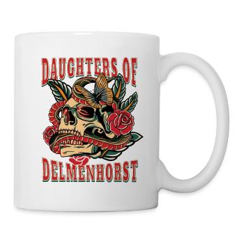 Delmenhorst Frau Geschenk daughters of Delmenhorst - Tasse - Weiß - Rechts