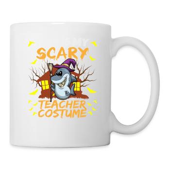 This Is My Scary Teacher Costume School Halloween - Mug - white - Right