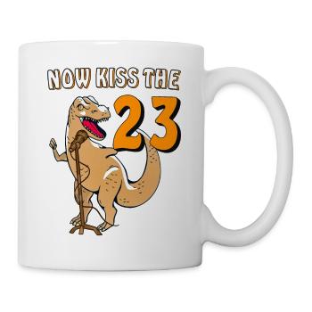 MAINTENANT EMBRASSEZ LES 23 - Mug blanc - blanc - Droite