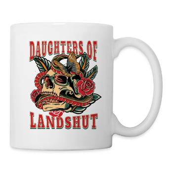 Landshut Frau Geschenk daughters of Landshut - Tasse - Weiß - Rechts