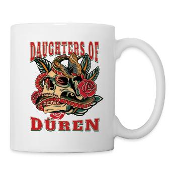 Düren Frau Geschenk daughters of Düren Frauen - Tasse - Weiß - Rechts