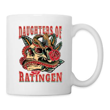 Ratingen Frau Geschenk daughters of Ratingen - Tasse - Weiß - Rechts